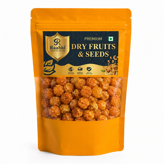 Raabhi Premium Dried Golden Berry – Delicious Sweet & Tangy Dried Berry Snack