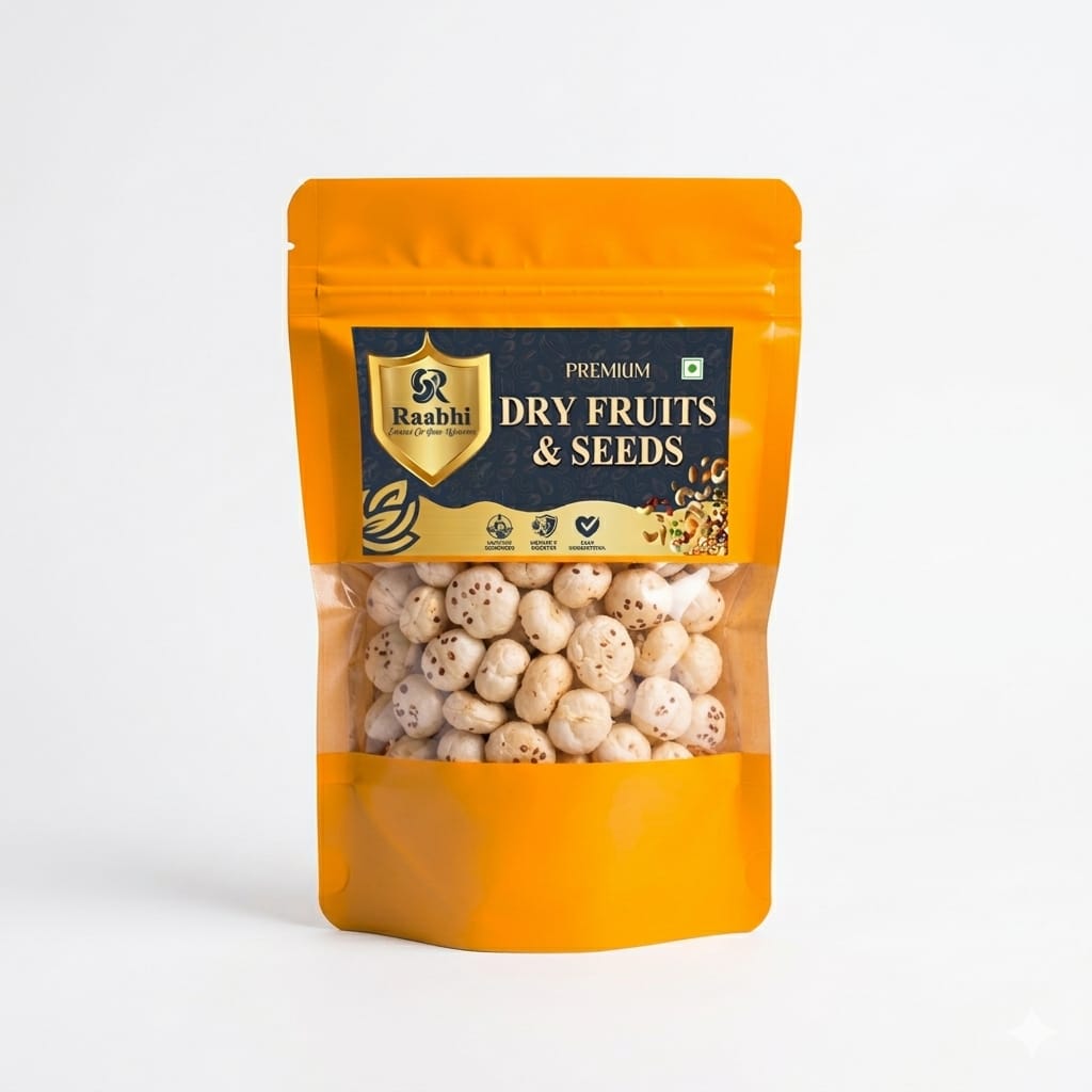 Premium Foxnuts (Makhana) – 250gm | Healthy, Crunchy &amp; Light Superfood