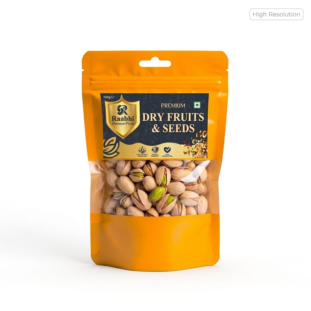 Premium Pistachios (Pista) – 250gm |Crunchy, Healthy & Nutritious Dry Fruits